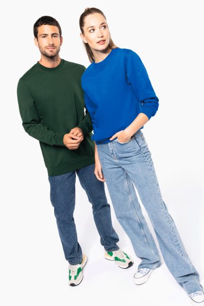 Sweat-shirt recyclé col rond unisexe – Image 13