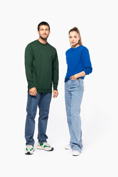 Sweat-shirt recyclé col rond unisexe – Image 14