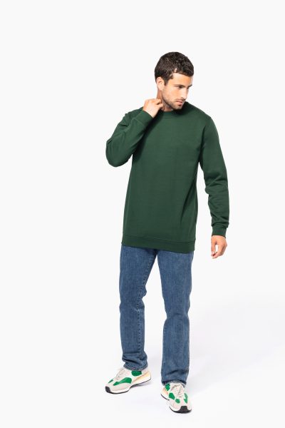 Sweat-shirt recyclé col rond unisexe – Image 6