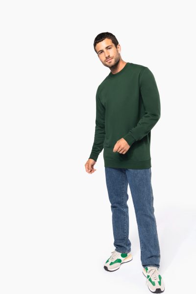 Sweat-shirt recyclé col rond unisexe – Image 5