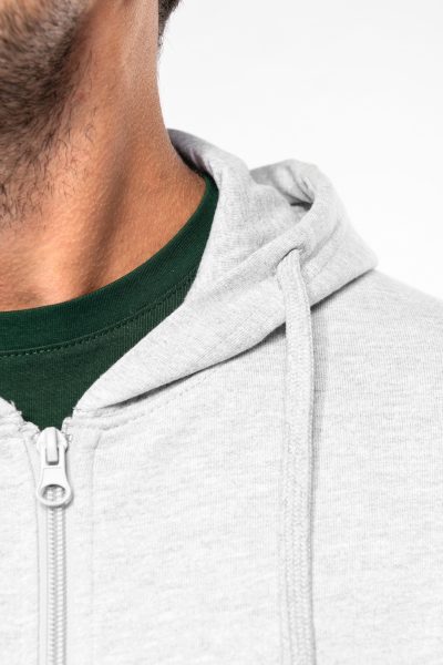 Sweat-shirt recyclé zippé à capuche unisexe – Image 16