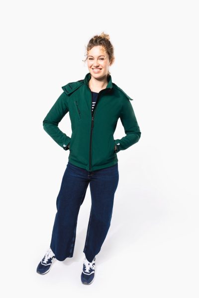 Veste softshell à capuche amovible femme – Image 6