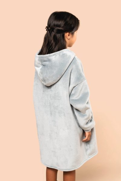 Plaid poncho enfant – Image 2