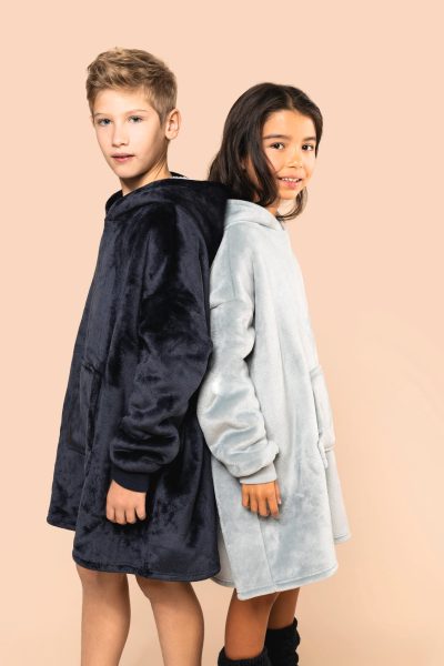 Plaid poncho enfant – Image 7
