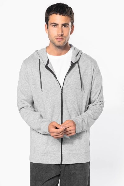 Veste coton légère à capuche – Image 2