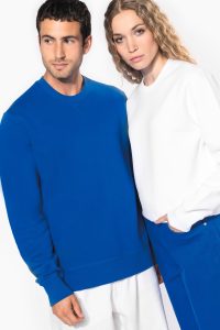 Sweat-shirt col rond unisexe
