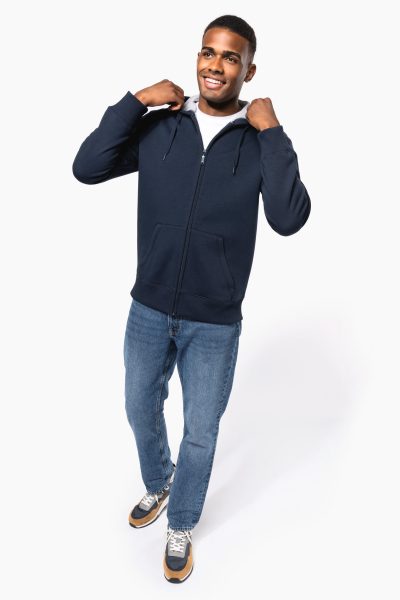 Sweat-shirt zippé capuche unisexe – Image 11