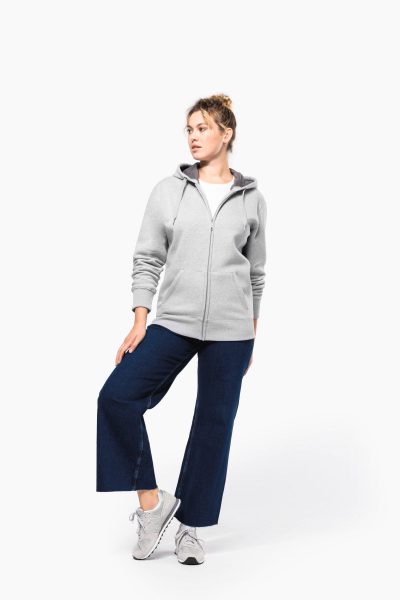 Sweat-shirt zippé capuche unisexe – Image 6