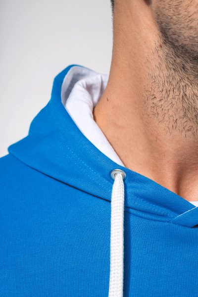 Sweat-shirt capuche contrastée homme – Image 5