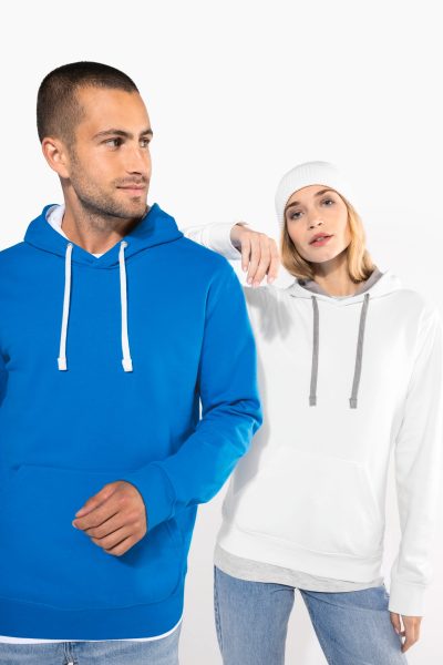 Sweat-shirt capuche contrastée homme – Image 10