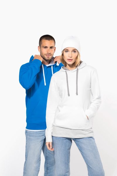 Sweat-shirt capuche contrastée homme – Image 11