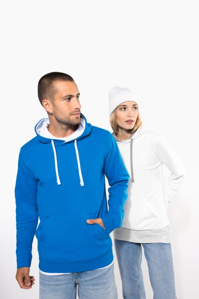 Sweat-shirt capuche contrastée homme – Image 9