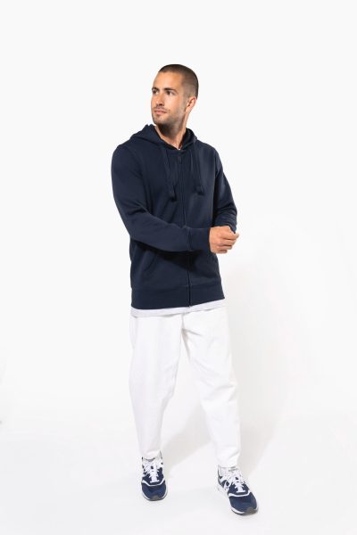 Sweat-shirt zippé capuche homme – Image 7