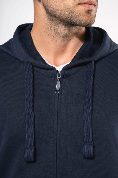 Sweat-shirt zippé capuche homme – Image 4