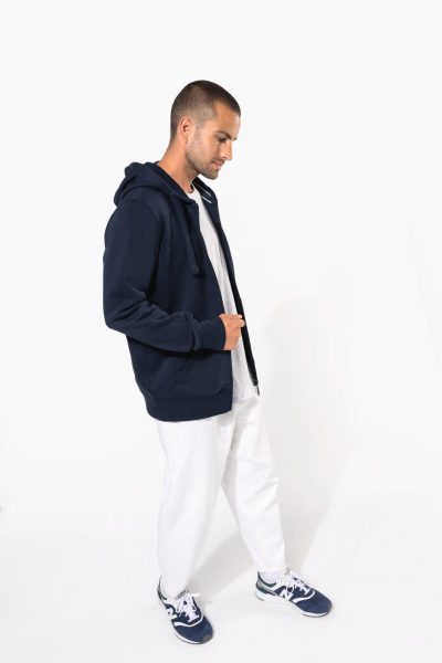 Sweat-shirt zippé capuche homme – Image 6
