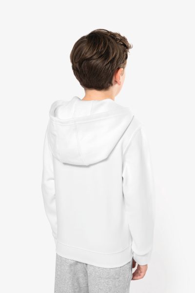 Sweat-shirt capuche zippé enfant – Image 2