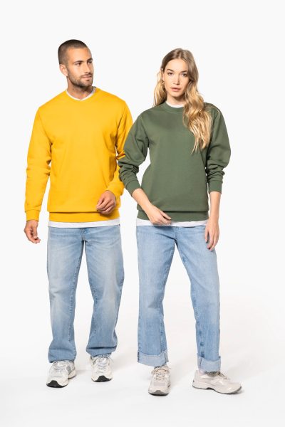 Sweat-shirt col rond unisexe – Image 16