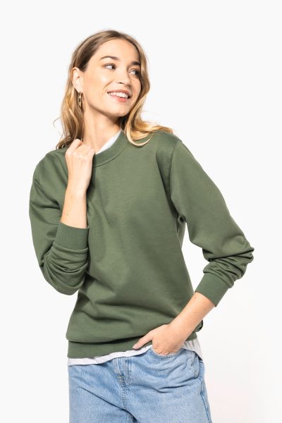 Sweat-shirt col rond unisexe – Image 6