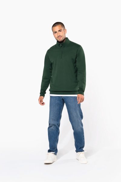 Sweat-shirt col zippé homme – Image 6