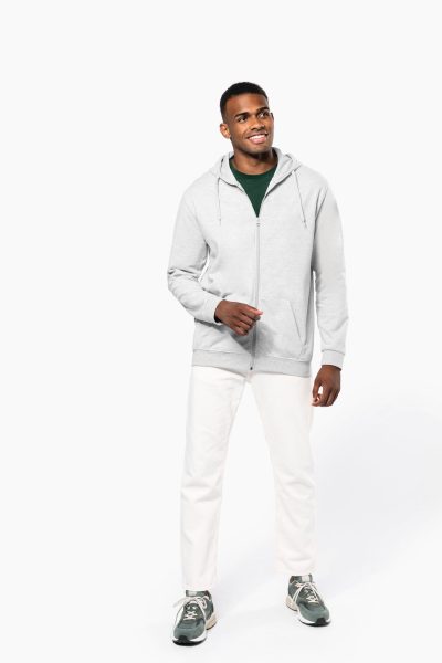 Sweat-shirt zippé capuche unisexe – Image 11