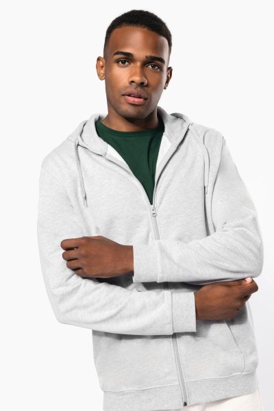 Sweat-shirt zippé capuche unisexe – Image 7