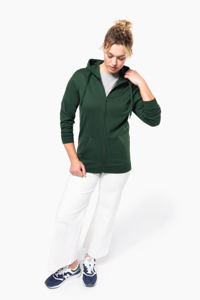 Sweat-shirt zippé capuche unisexe – Image 6