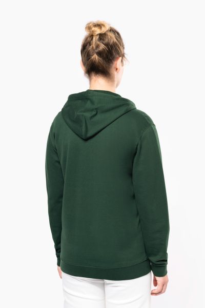 Sweat-shirt zippé capuche unisexe – Image 3