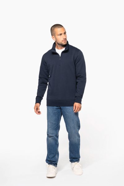 Sweat-shirt col zippé homme – Image 6