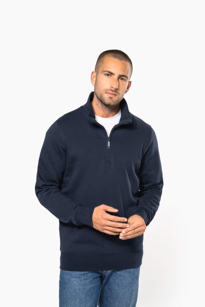 Sweat-shirt col zippé homme – Image 7