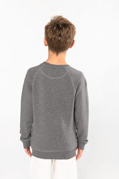 Sweat-shirt Bio manches raglan enfant – Image 3