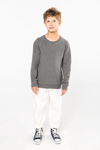 Sweat-shirt Bio manches raglan enfant – Image 5