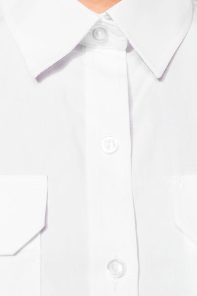 Chemise pilote manches courtes femme – Image 9