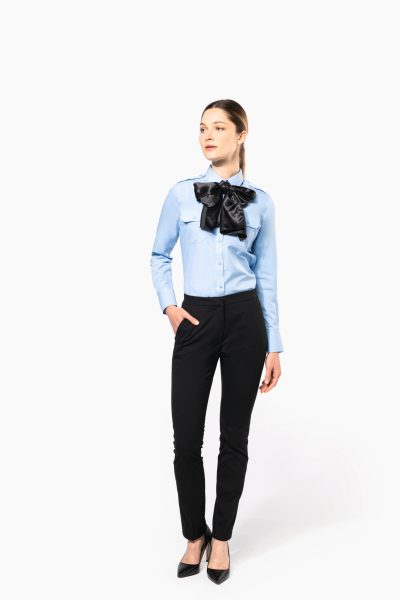 Chemise pilote manches longues femme – Image 4