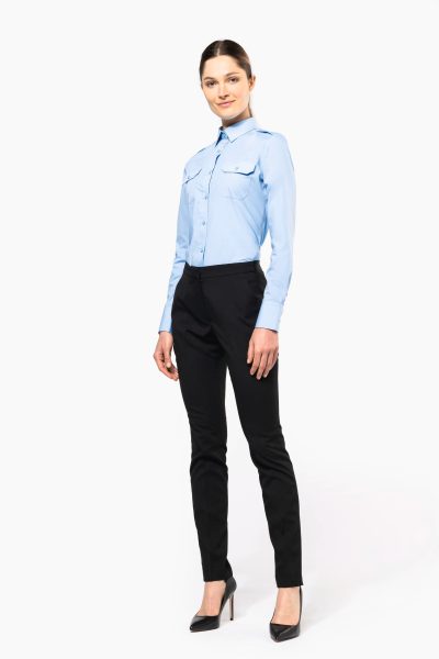 Chemise pilote manches longues femme – Image 5