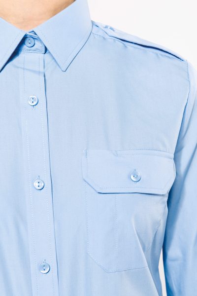 Chemise pilote manches longues femme – Image 9
