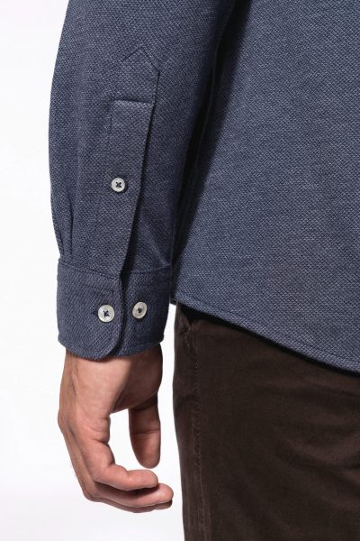 Chemise jacquard manches longues – Image 7