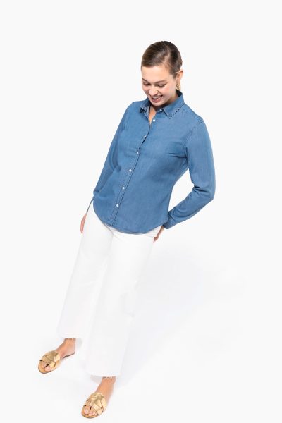 Chemise denim femme – Image 4