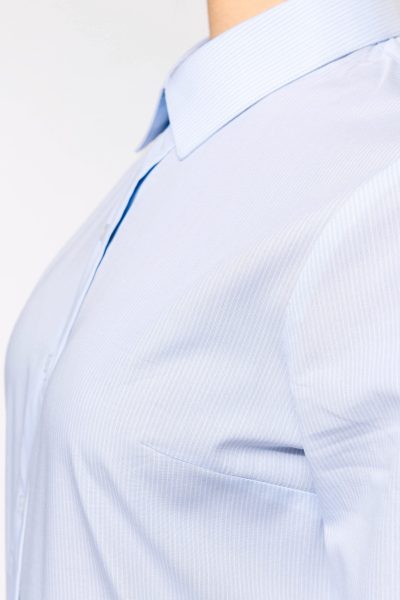 Chemise popeline manches longues femme – Image 8