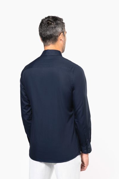 Chemise popeline manches longues homme – Image 2
