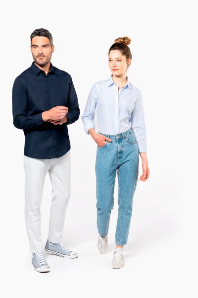 Chemise popeline manches longues homme – Image 7