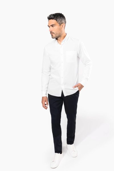 Chemise Oxford lavée manches longues – Image 5