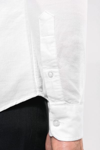 Chemise Oxford lavée manches longues – Image 8