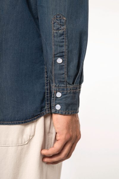 Chemise denim manches longues – Image 5