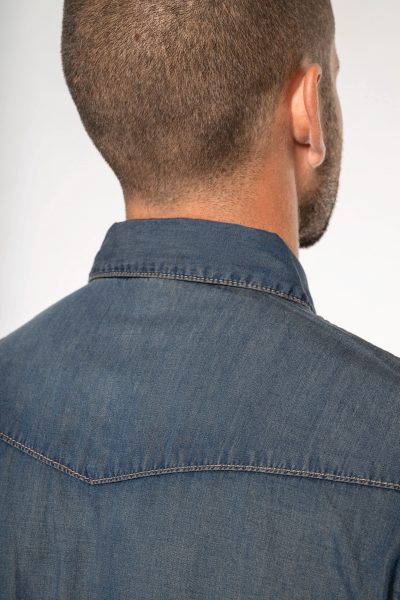 Chemise denim manches longues – Image 6