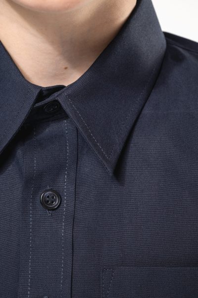 Chemise popeline manches courtes enfant – Image 4