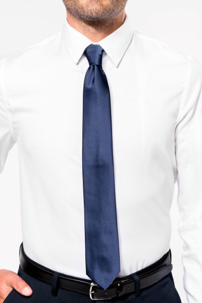 Chemise ajustée manches longues sans repassage – Image 9