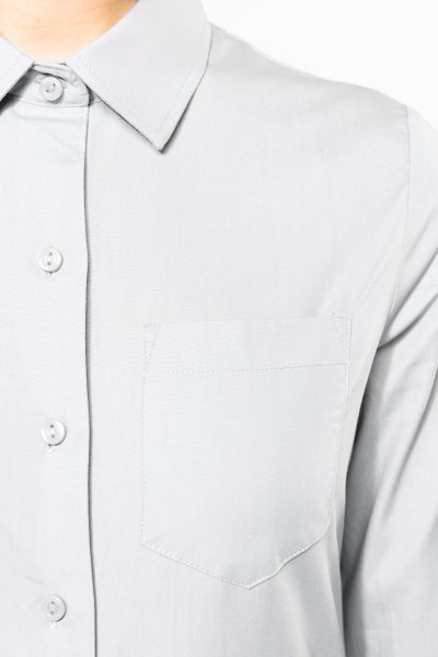 Chemise popeline manches longues femme – Image 9