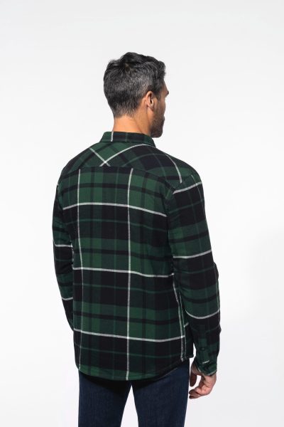 Surchemise à carreaux doublée sherpa homme – Image 14