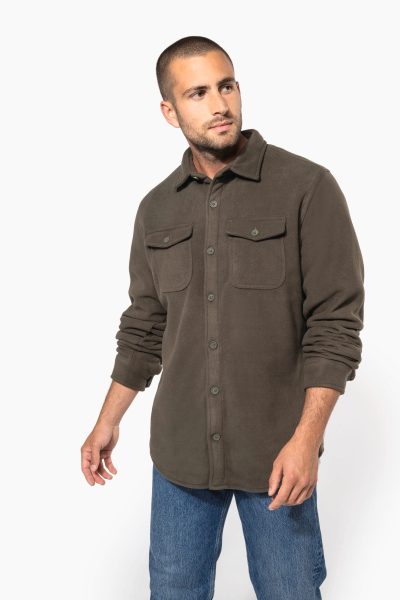 Surchemise polaire doublée sherpa polaire homme – Image 8