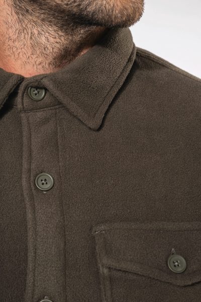 Surchemise polaire doublée sherpa polaire homme – Image 4